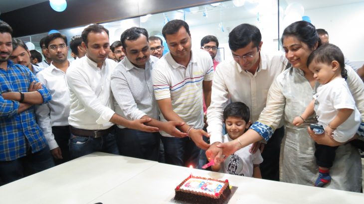 Cake Cutting - 8th Year Completion Celebration 