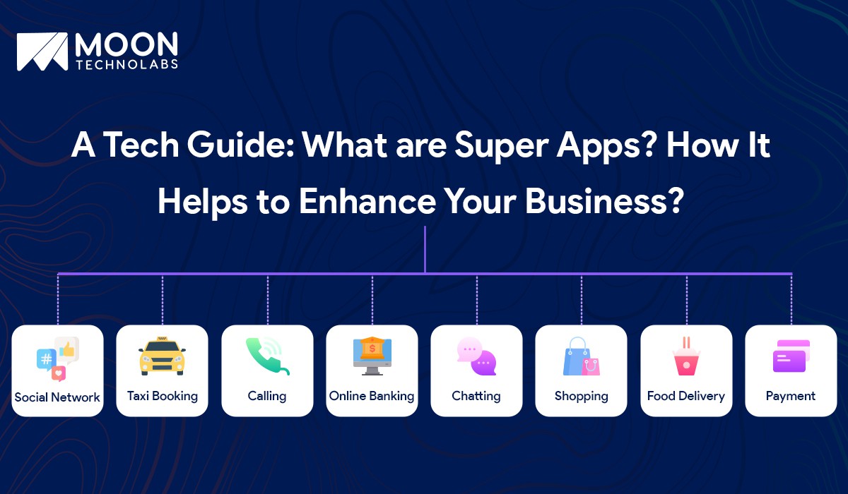 Guide to Super Apps Development for Businesses in All Over The Globe| Moon Technolabs