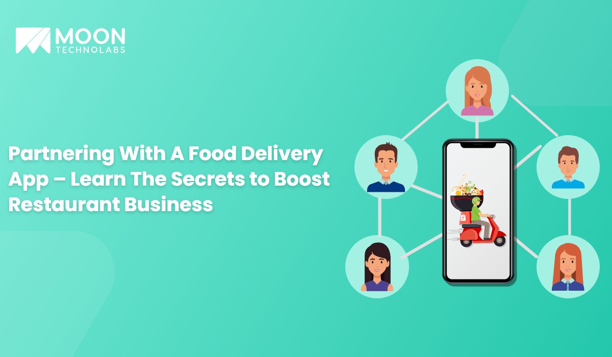 partnering with a food delivery business