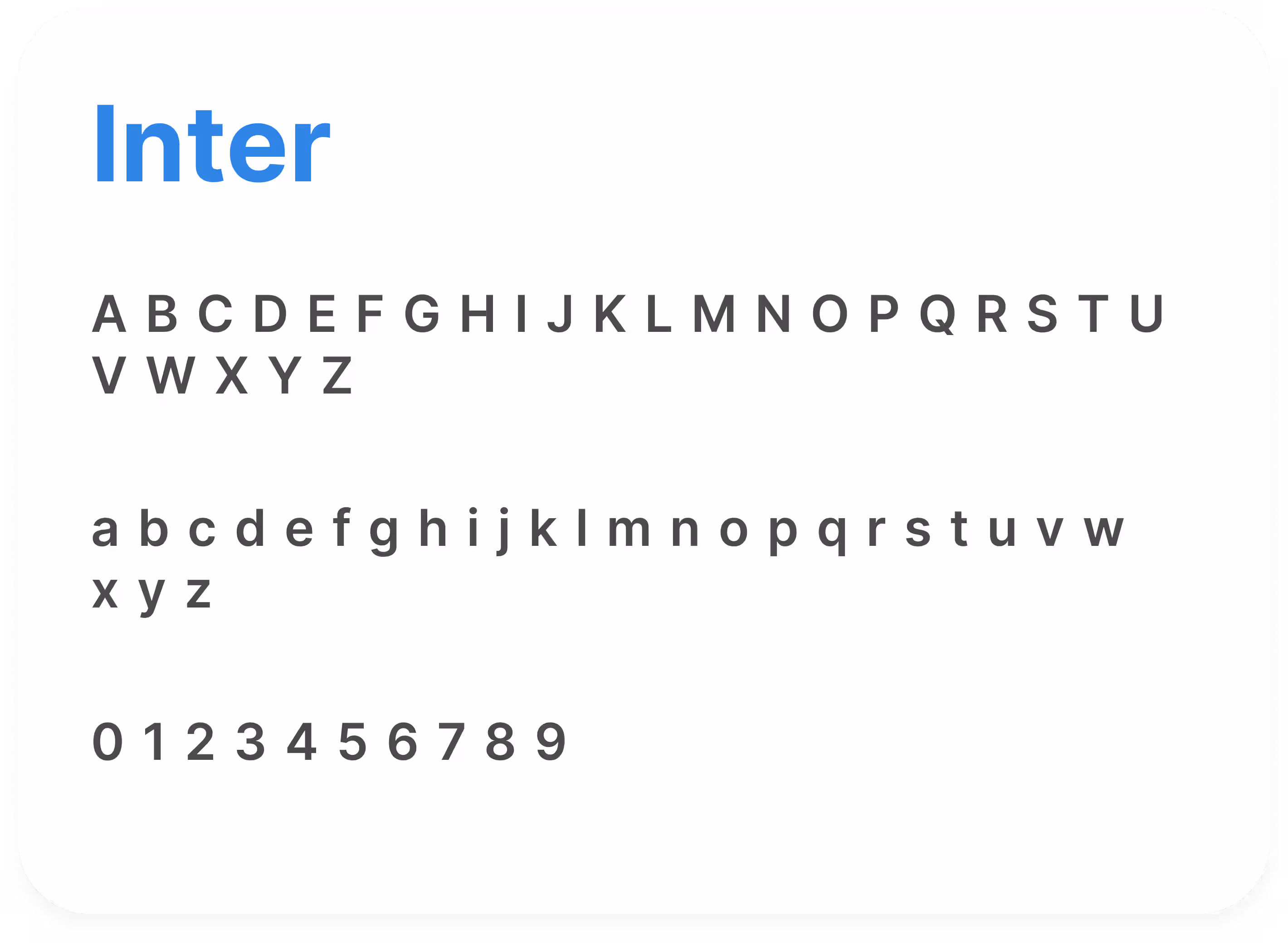 fonts